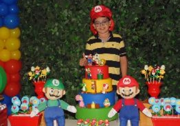 Mario Bros - Wagner 8 anos